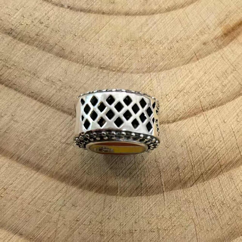 Pandora Spain Flag pendant, S925 Silver Jewelry - Picture 3 of 4